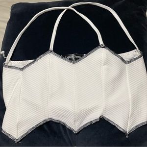 Zig Zag Bandeau w/ Straps